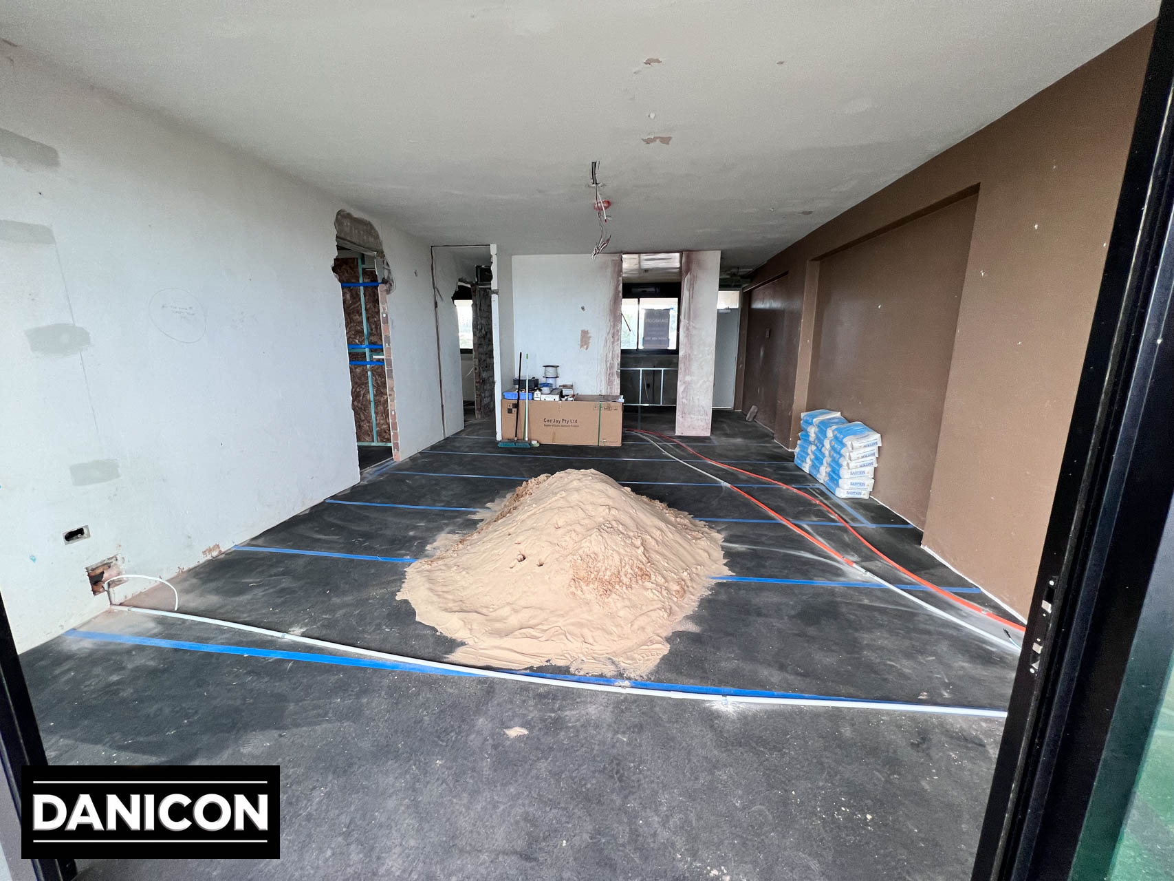 Apartment renovations in Sydney including wall removals